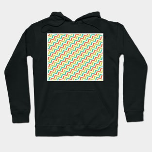 Zigzag Colorful pattern Hoodie